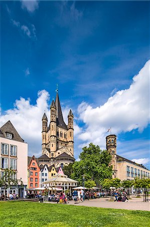 simsearch:862-08273191,k - Fischmarkt, Old Town, Cologne, North Rhine Westphalia, Germany Foto de stock - Direito Controlado, Número: 862-08273190