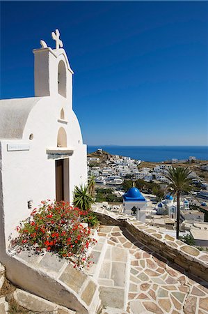 Chapel, Ios Island, Cyclades, Greece Photographie de stock - Rights-Managed, Code: 862-08273204