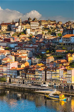 simsearch:862-08699749,k - City skyline with Douro river, Porto, Portugal Stock Photo - Rights-Managed, Code: 862-08699783