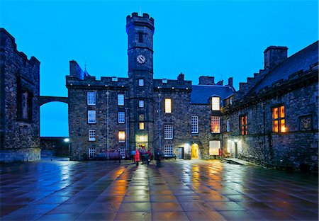 UK, Scotland, Lothian, Edinburgh, Edinburgh Castle, The Royal Palace. Foto de stock - Con derechos protegidos, Código: 862-08699868