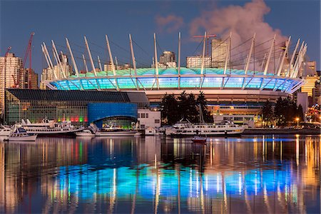 BC Place Stadium, Vancouver, British Columbia, Canada Foto de stock - Con derechos protegidos, Código: 862-08718506