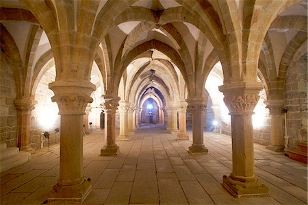 simsearch:862-08718860,k - Czech Republic, Moravia, Trebic. The Crypt of St Procopius Basilica. Unesco. Stock Photo - Rights-Managed, Code: 862-08718536