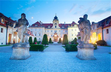 Czech Republic, Moravia, Valtice. Chateaux Valtice. Foto de stock - Con derechos protegidos, Código: 862-08718542