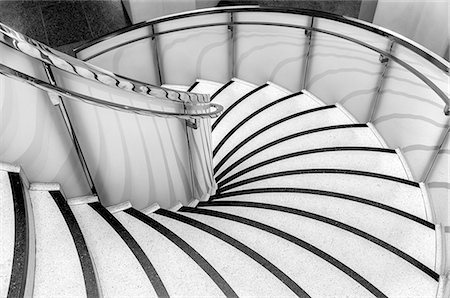 Europe, United Kingdom, England, Middlesex, London, Tate Britain Staircase Foto de stock - Direito Controlado, Número: 862-08718646