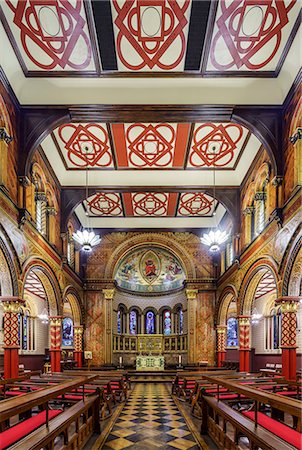 Europe, United Kingdom, England, Middlesex, London, Kings College Chapel Photographie de stock - Rights-Managed, Code: 862-08718653