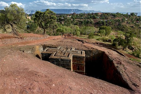 simsearch:862-03711143,k - St. George, rock hewn church, Lalibela, Tigray, Ethiopia, Africa Photographie de stock - Rights-Managed, Code: 862-08718714