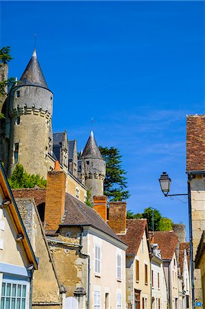 Chateau of Montresor castle, Indre-et-Loire, France, Europe Stock Photo - Rights-Managed, Code: 862-08718821
