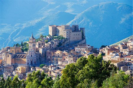 Europe, Italy, Sicily, Caccamo, Norman Castle, Foto de stock - Con derechos protegidos, Código: 862-08719059