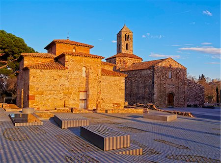 santa maria - Spain, Catalonia, Barcelona Province, Terrassa, Churches of Sant Pere. Stock Photo - Rights-Managed, Code: 862-08719565