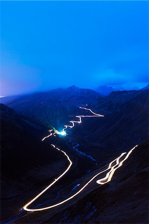 schlängeln - Europe, Switzerland, Valais, Furka and Grimsel Pass Stockbilder - Lizenzpflichtiges, Bildnummer: 862-08719630