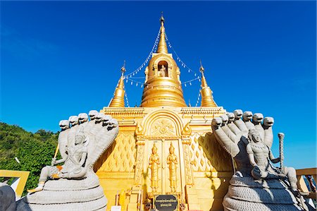 South East Asia, Thailand, Kanchanaburi, Wat Ban Tham, The Dragon temple Stock Photo - Rights-Managed, Code: 862-08719693