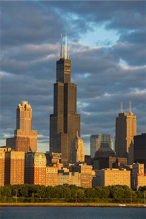 USA,Illinois, Midwest, Cook County, Chicago, Willis tower Stock Photo - Rights-Managed, Code: 862-08719948