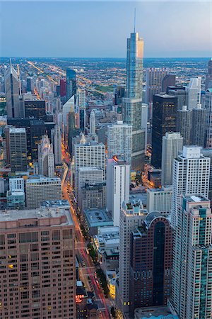 USA,Illinois, Midwest, Cook County, Chicago, Michigan avenue Stock Photo - Rights-Managed, Code: 862-08719943