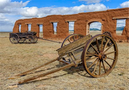 North America, United States of America, New Mexico, Fort Union National Monument Stock Photo - Rights-Managed, Code: 862-08719994