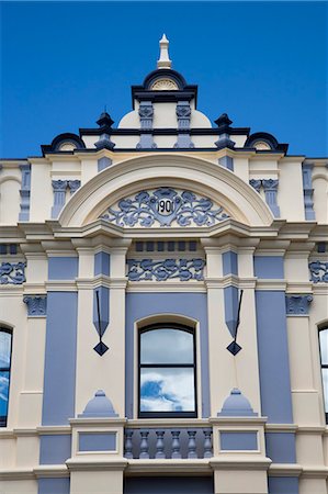 19th century colonial architecture in Launceston Foto de stock - Con derechos protegidos, Código: 862-03288993