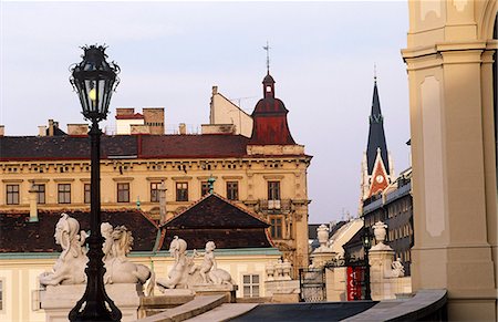 simsearch:862-03289251,k - Austria,Vienna,Belvedere Palace. The Belvedere is a baroque palace complex built by Prince Eugene of Savoy in the 3rd district of Vienna,south-east of the city centre. Foto de stock - Con derechos protegidos, Código: 862-03289251