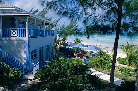 sea view balcony - Cocodimama resort on the island of Eleuthera,the Bahamas Stock Photo - Rights-Managed, Code: 862-03289269