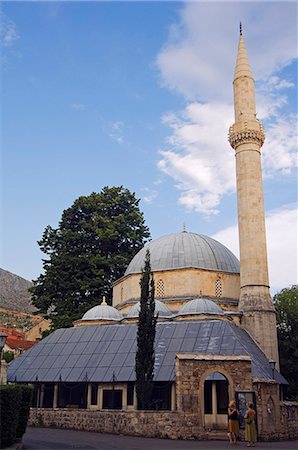Mostar, mosquée Karadzozbeg Photographie de stock - Rights-Managed, Code: 862-03289490