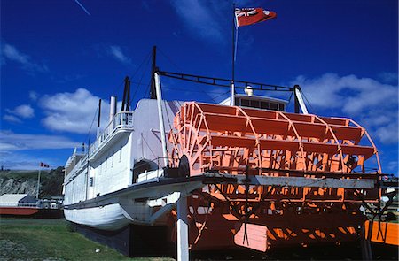 flag canada - SS Klondike Stock Photo - Rights-Managed, Code: 862-03289813