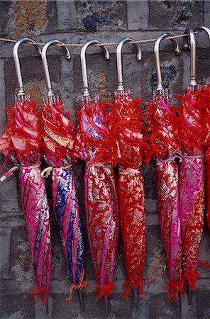 Cérémonie parapluies à vendre au marché de Lalibela, Éthiopie. Photographie de stock - Rights-Managed, Code: 862-03354027