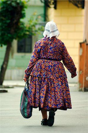 slovakia people - Slovakia Levoca Old Town Local Women in Traditional Dress Stock Photo - Rights-Managed, Code: 862-03354188