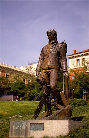 Statue of a painter outside the Prado Stock Photo - Rights-Managed, Code: 862-03354242