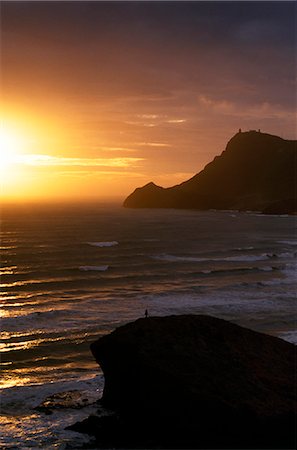 promontoire - Cabo de Gata,sunset on sea cliffs Stock Photo - Rights-Managed, Code: 862-03354278