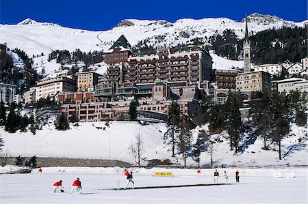 st. moritz - International Cricket on Ice auf dem See in St. Moritz Stockbilder - Lizenzpflichtiges, Bildnummer: 862-03354653