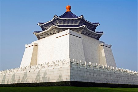 Chiang Kai-shek Memorial Hall Photographie de stock - Rights-Managed, Code: 862-03354932