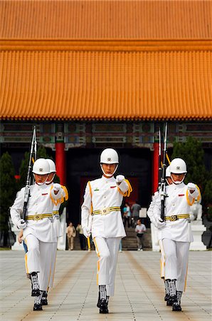 Taiwan Taipei Märtyrer Schrein der Wachen Zeremonie ändern Stockbilder - Lizenzpflichtiges, Bildnummer: 862-03354944