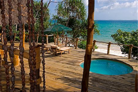 Suite 15, Fundu Lagoon Resort, île de Pemba, Zanzibar, Afrique de l'est Photographie de stock - Rights-Managed, Code: 862-03355250