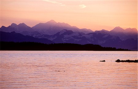 parco nazionale della baia del ghiacciaio - Glacier Bay National Park Fotografie stock - Rights-Managed, Codice: 862-03355487