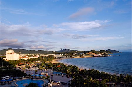 China,Hainan Province,Hainan Island,Sanya City. Dadonghai Beach. Foto de stock - Direito Controlado, Número: 862-03351200