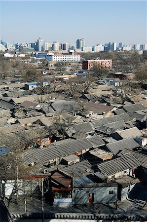 simsearch:862-03351488,k - Chine, Beijing. Quartier Hutong. Photographie de stock - Rights-Managed, Code: 862-03351493