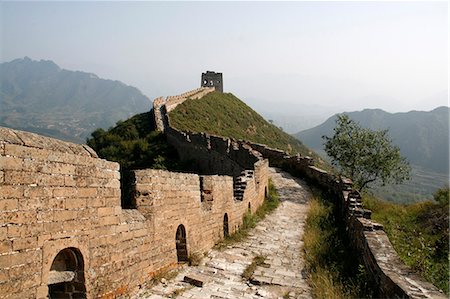 simatai - China,Simatai. Great Wall of China in Simatai. Foto de stock - Con derechos protegidos, Código: 862-03351960