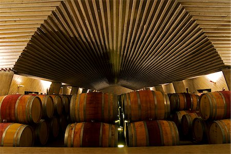 santiago (capital city of chile) - Chile,Santiago,Central Valley,cellars of Perez Cruz. Perez Cruz is a small,family run,vineyard producing high quality wines. Stock Photo - Rights-Managed, Code: 862-03352164