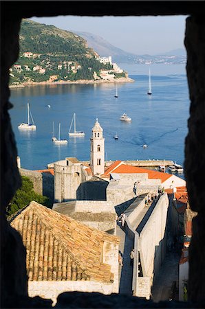 Unesco World Heritage Old Town Harbour Area Fotografie stock - Rights-Managed, Codice: 862-03352382