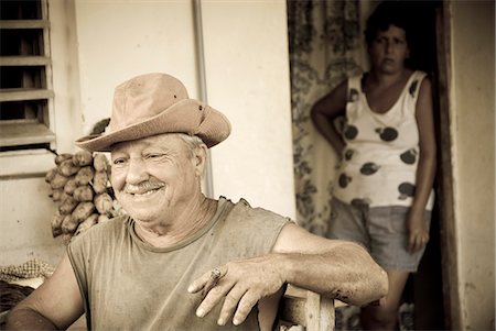 Cuba,Vinales. Tobacco farmer,Vinales,Cuba. Stock Photo - Rights-Managed, Code: 862-03352588