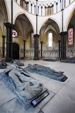 Temple church,as featured in the Da Vinci Code. London. Stock Photo - Rights-Managed, Code: 862-03353117