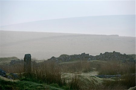 Nuns Cross Farm,on Fox Tor Mire,Dartmoor Stock Photo - Rights-Managed, Code: 862-03353139