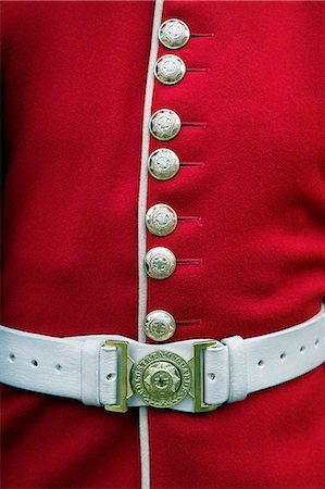 english guards uniform - A life guard in traditional uniform standing outside St James Palace. Stock Photo - Rights-Managed, Code: 862-03353201