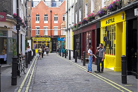 european shop front - Carnaby Street London Stock Photo - Rights-Managed, Code: 862-03353236