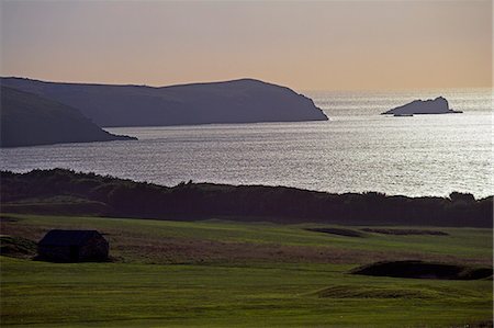 simsearch:862-03361518,k - Sunset over Fistral Beach and Kelsey Head,Newquay. Foto de stock - Con derechos protegidos, Código: 862-03353231