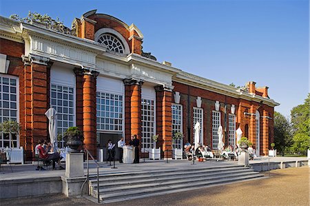 L'orangerie au Palais de Kensington. Photographie de stock - Rights-Managed, Code: 862-03353249