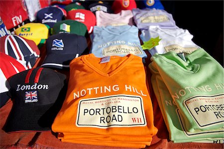 Portobello Market in Notting Hill is popular with tourists and locals alike. Stock Photo - Rights-Managed, Code: 862-03353283