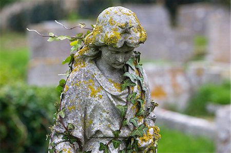 England,West Dorset,Abbotsbury. This Dorset village is located on The Fleet and the Parish Church of St Nicholas dates from the 14th century built alongside the great Abbey Church,the foundations which are still partly visible in the churchyard. Stock Photo - Rights-Managed, Code: 862-03353876