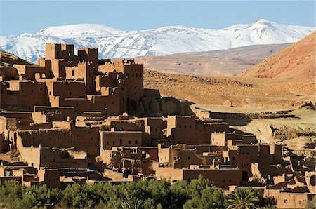 Kasbah near Ouarzazate Foto de stock - Con derechos protegidos, Código: 862-03364749