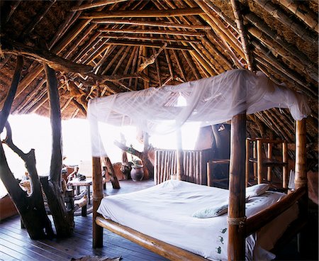 simsearch:862-03437947,k - Chambre à Il Ngwesi Camp. Photographie de stock - Rights-Managed, Code: 862-03366014