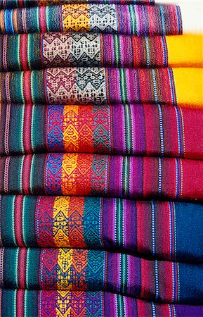 Peruvian textiles Stock Photo - Rights-Managed, Code: 862-03360462