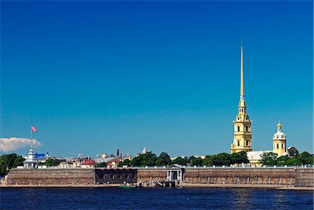 domenico trezzini - Russia,St Petersburg. The Peter and Paul Fortress. Stock Photo - Rights-Managed, Code: 862-03361026